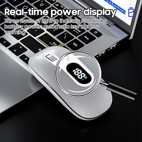 AI mouse with voice input and chat functions