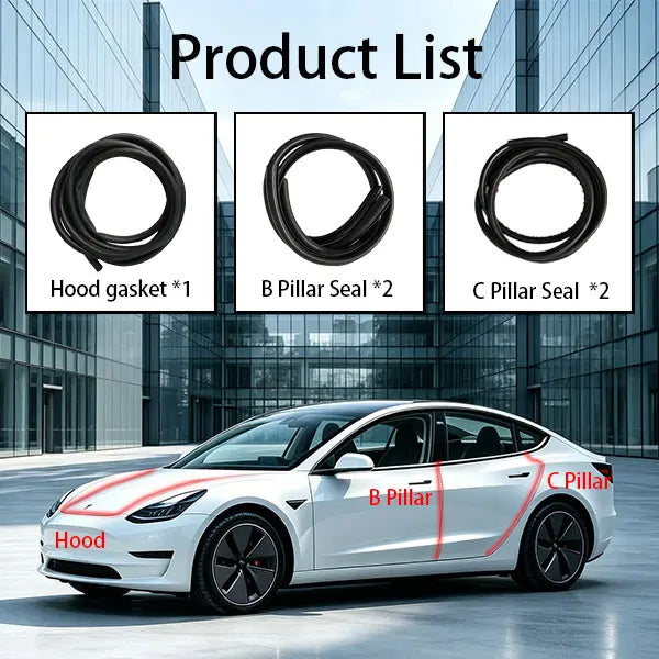 Double-layer self-adhesive rubber automotive weatherstrip