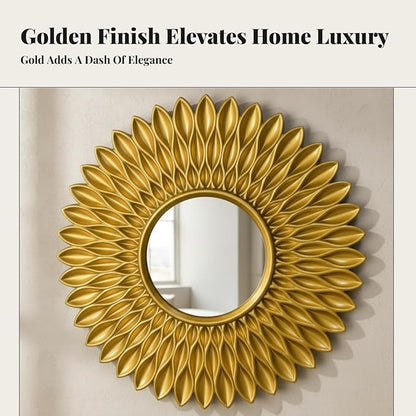 Unique wall-mounted decorative mirror