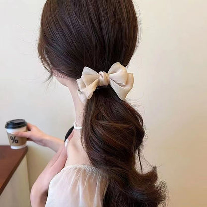 Women's & Girls' 2-Pack Lightweight Butterfly Bow Claw Hair Clips
