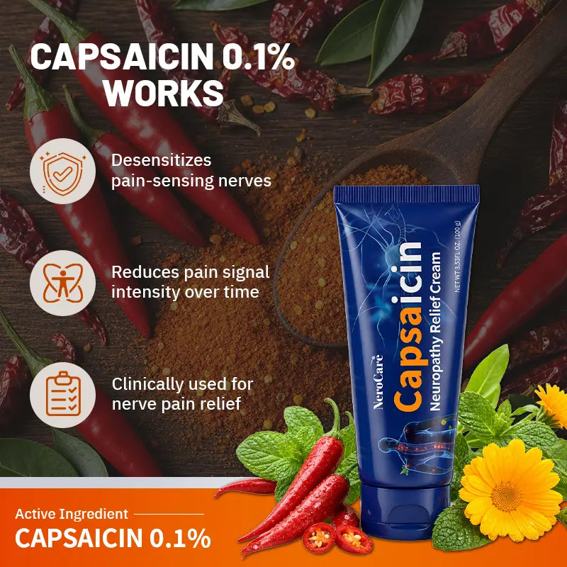 Capsaicin 0.1% Intense Warming Cream