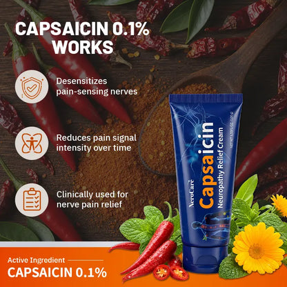 Capsaicin 0.1% Intense Warming Cream