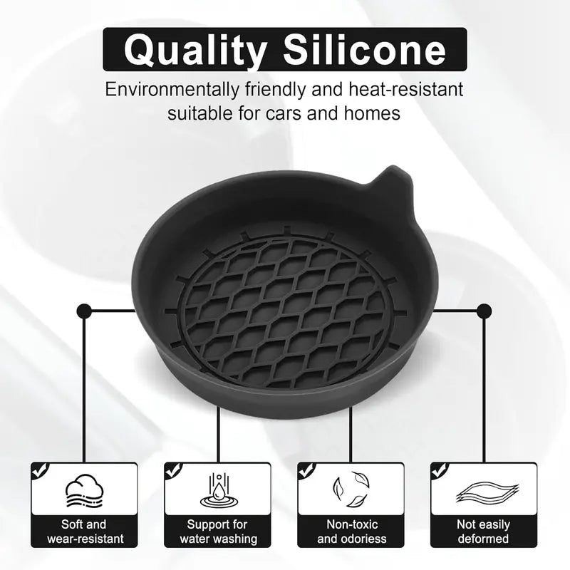 4PCS Silicone pad for car cup holder