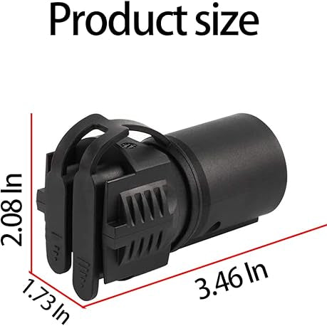 7 Pin to 4 and 5 Flat Blade Trailer Connector