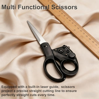 Professional Laser Guided Scissors for Fabric & Paper