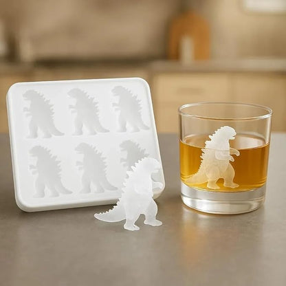 Godzilla Ice Cube Molds