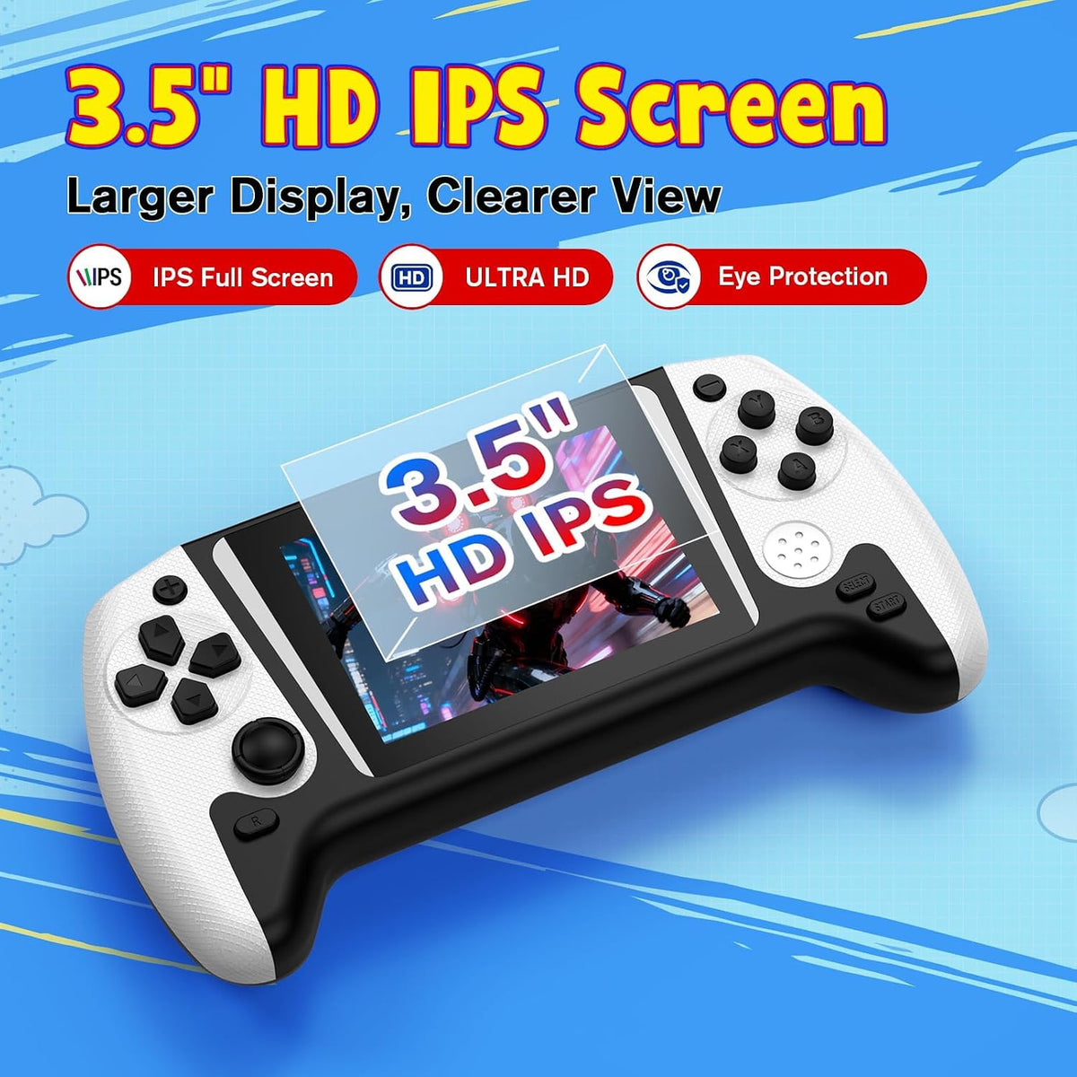 Portable Retro Video Handheld Games Console 500 Game Library