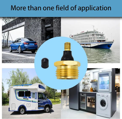 RV Water Pipe Anti-Corrosion & Anti-Oxidation Outdoor Winter Fill Port