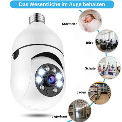 SpyBulb™ - Security WiFi Bulb Camera