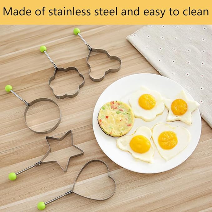 5 Pieces Set Fried Egg Mold Pancake