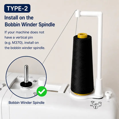 Sewing Machine Thread Stand for Large Cone Thread