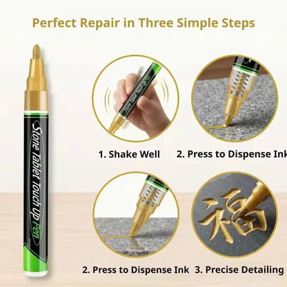 Pack of 6 Tombstone Inscription Restoration Pens