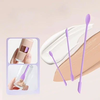 6PCS Silicone cosmetic spatula