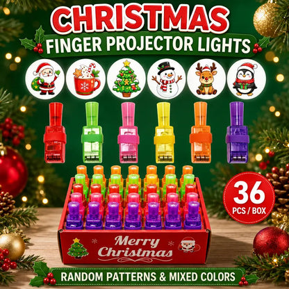 LED Finger Projection Ring