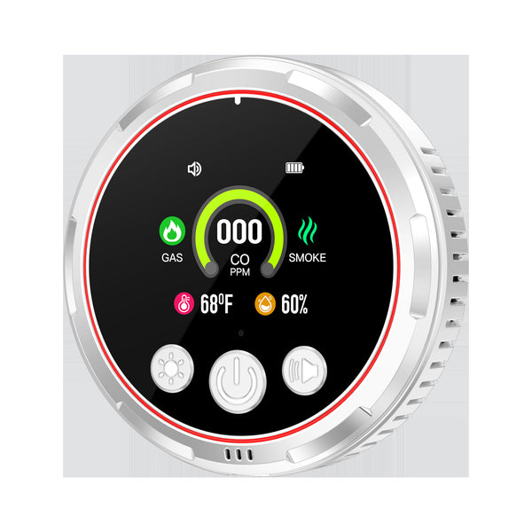 Smart Portable Detector with Temperature Humidity Monitoring