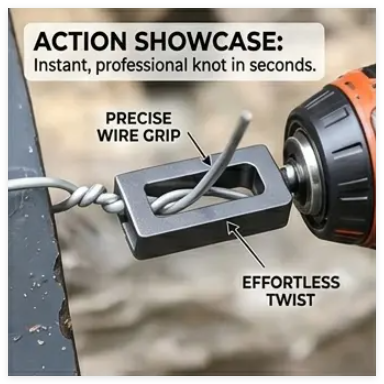 2Pcs Multifunctional Wire Twister / Knotter