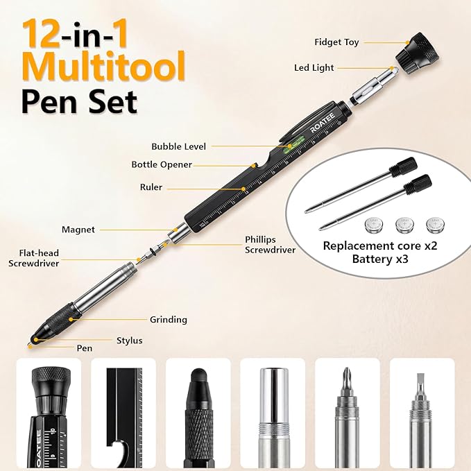 12-in-1 Multifunctional Tool Pen