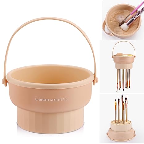 Makeup Brushes Cleaner Bowl