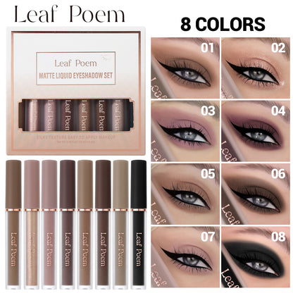 8PCS Matte Liquid Eyeshadow Set