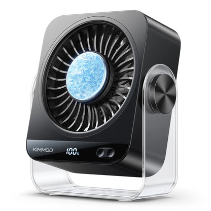 270° Rotating Semiconductor Cooling Desktop Fans with USB Charging