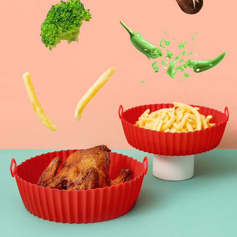 AeroFry™ - Silicone Air Fryer Tray (1+1 FREE)