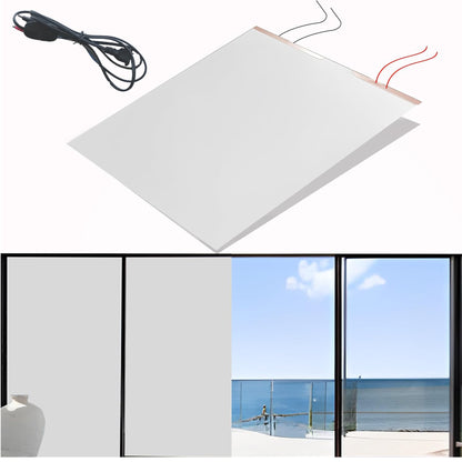 Smart Film - PDLC Smart Film - Switchable Adhesive Smart Film, for Home Office Window, Door and Sliding Doors