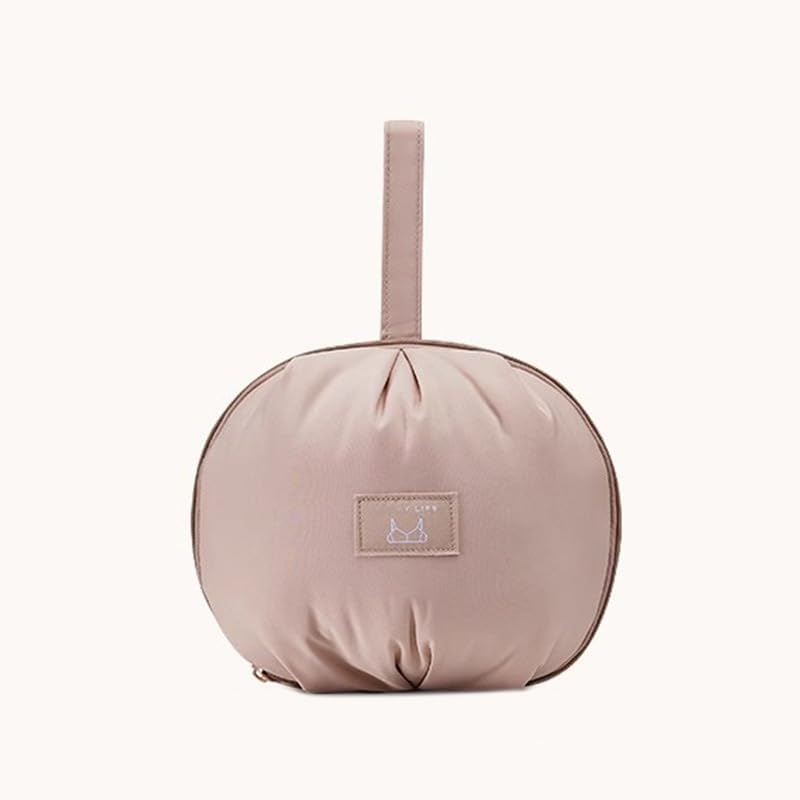 Portable Travel Underwear Organizer Bag Multi-Compartment Storage Bag for Clothes, Bras, and Accessories