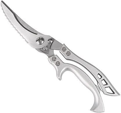 Stainless Steel Kitchen Poultry Shears, Chicken Bone Scissors, Scale Clean Cook Scissors