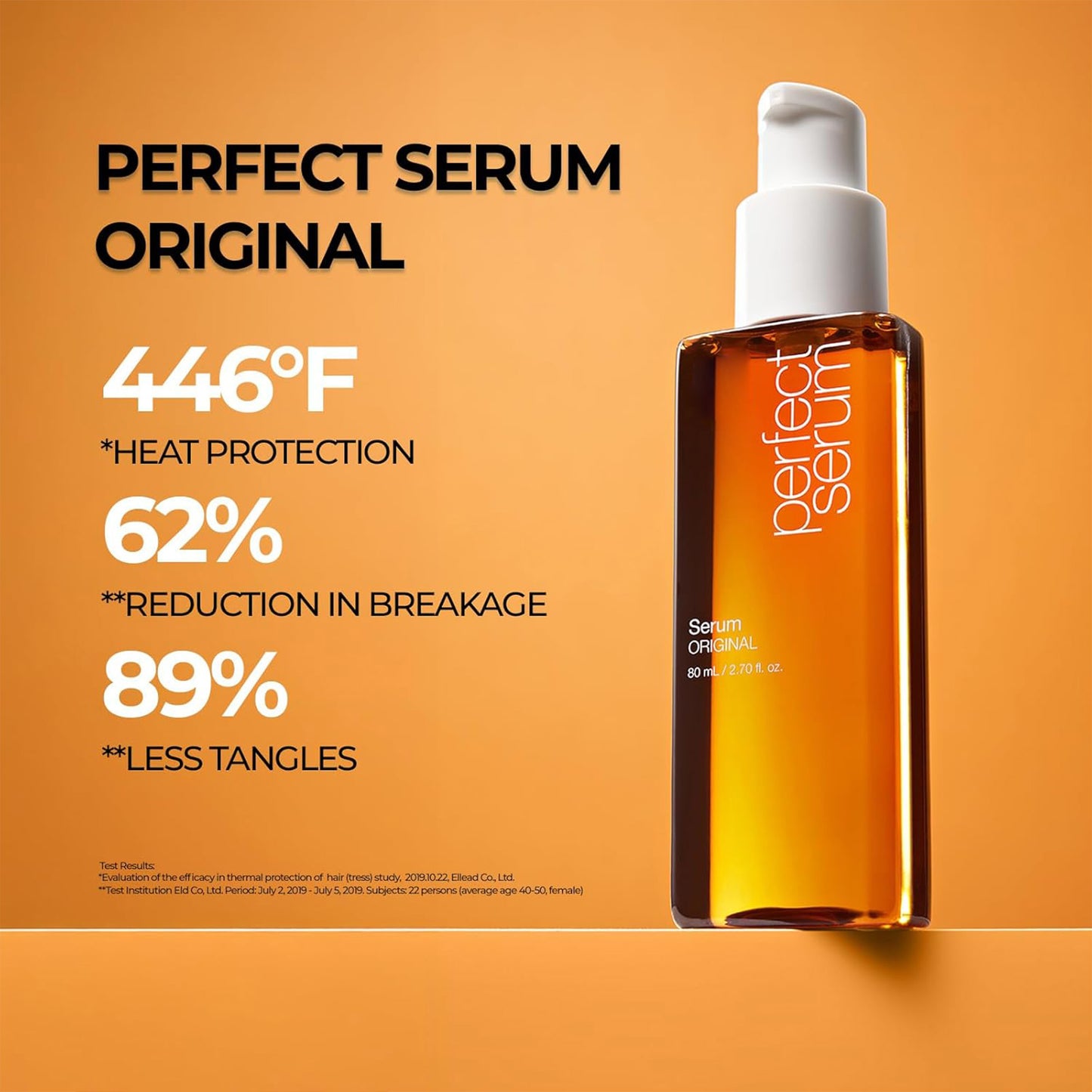 Argan Oil Heat Protectant Hair Oil for Frizzy & Dry Hair - Fruity Floral Scent, 2.7 Fl Oz