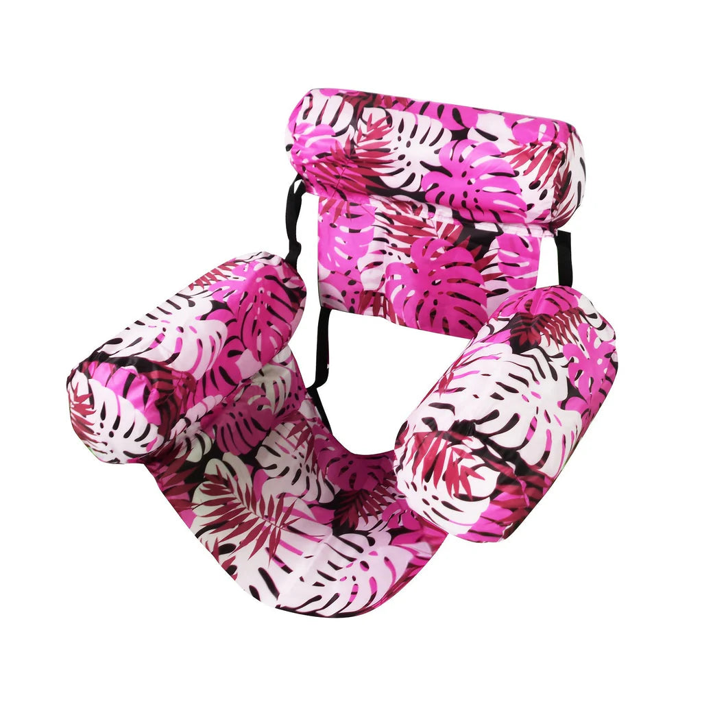 Inflatable Pool Floats Adult Water Hammock - Multi-Purpose Lounge Chair Saddle
