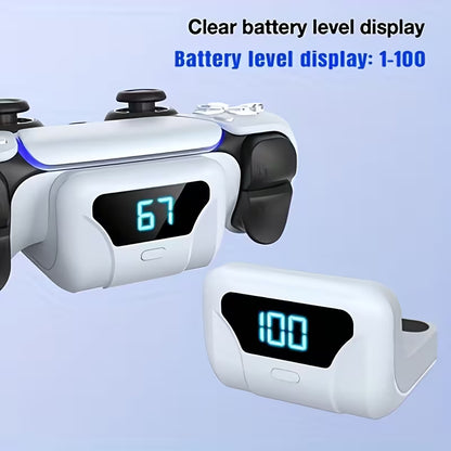 PS5 Controller Battery Pack 1500mAh – External Rechargeable Battery for DualSense & Edge Controllers