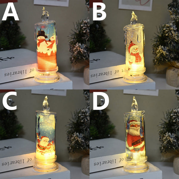 Flameless LED Christmas Candle Lights - An Elegant & Safe Holiday Decor