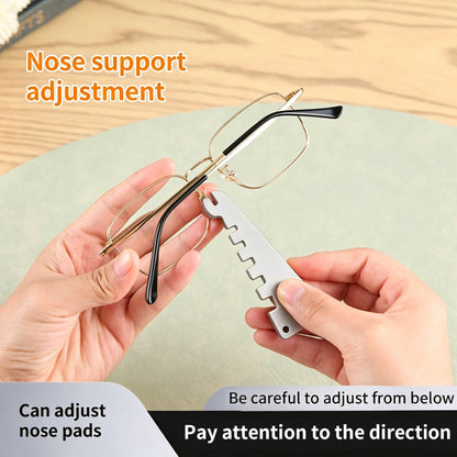 2pcs Eyeglass Curvature Adjuster, Glasses Frame Bender & Temple Arms Nose Pads Adjuster