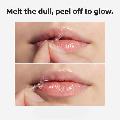 Cooling Peel-Off Lip Mask - Soothing Daily Lip Care with Jelly Tip, 10ml