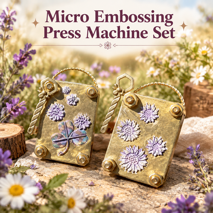 2PCS Mini Flower Press | Small Portable Pocket Press