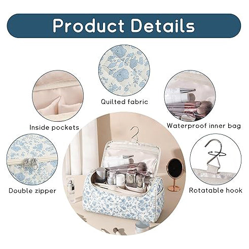 Quilted Hair Tools Travel Bag