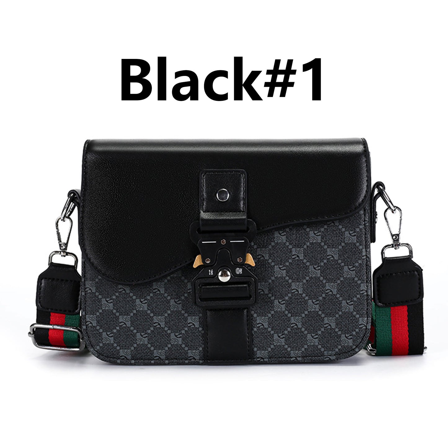 Flap-top stylish business shoulder bag