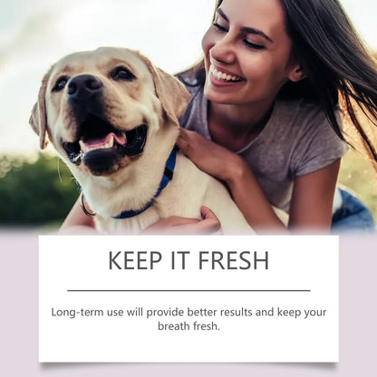 2PCS Pet-specific dental cleaning toothbrush