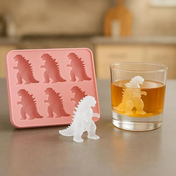 Godzilla Ice Cube Molds
