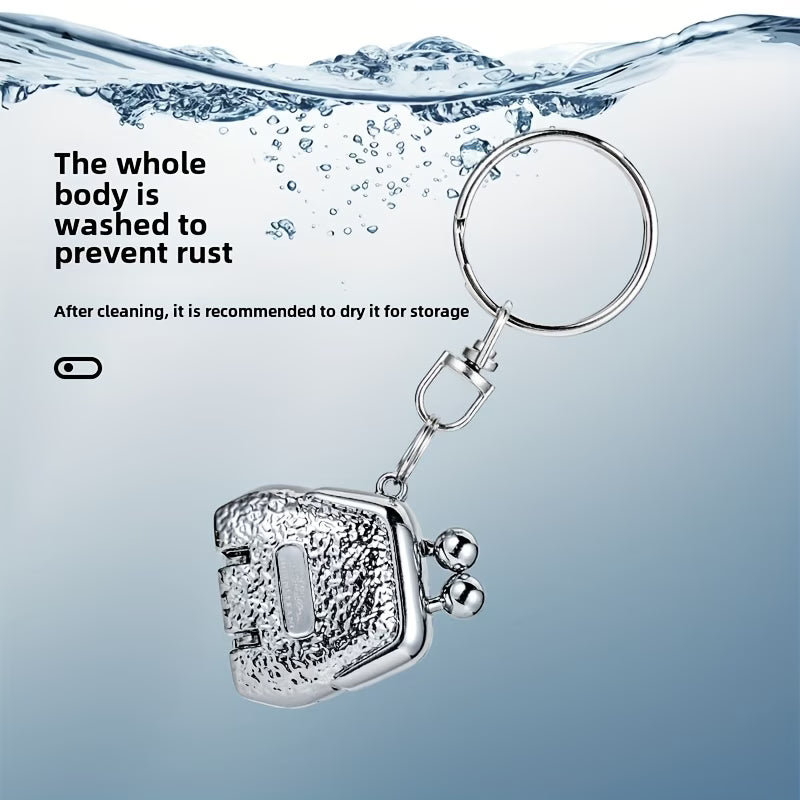 2Pcs Mini Bag-Shaped Folding Nail Clippers