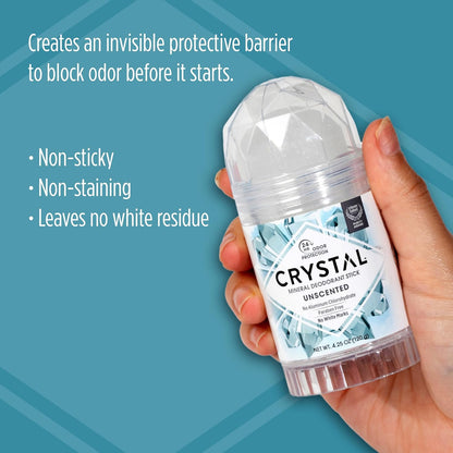 Crystal Mineral Deodorant Stick