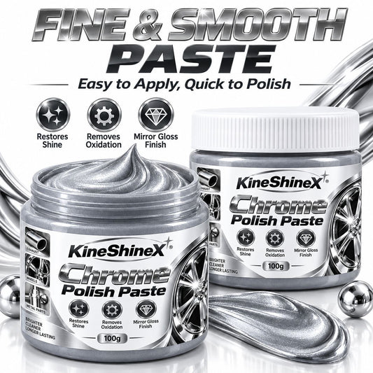 Silver Chrome Polishing Paste