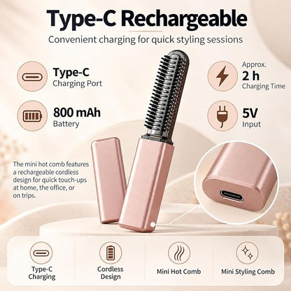 Portable Wireless Hair Styler