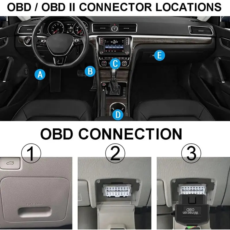 OBD2 Power Cable for Dash Camera