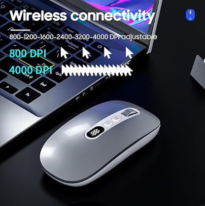 AI mouse with voice input and chat functions