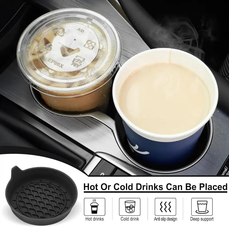 4PCS Silicone pad for car cup holder