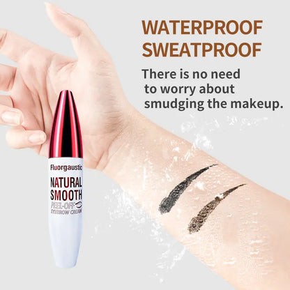 2Pcs Easy Peel-Off Eyebrow Gel - Waterproof, Sweatproof Primer Base