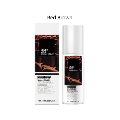 Scalp Touch-Up Spray - Dark Blonde | Temporary Gray Coverage for Roots & Thinning Hair | Waterproof, Sweat-Resistant