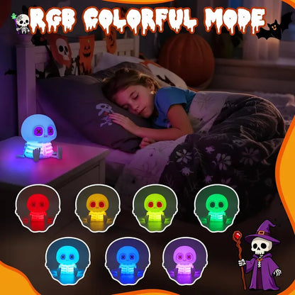 Silicone Skull Ambient Night Light