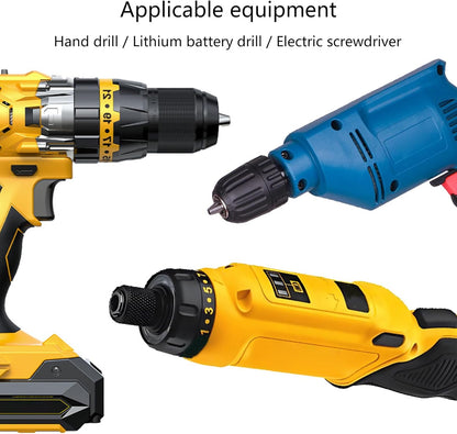 Pack Of 2 Magnetic Spring Loaded Screwdriver Bit Quickly Release Spring Mechanism For Electric Drills Power Tool